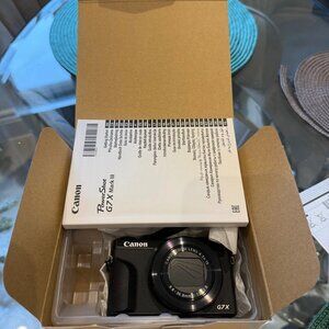 Canon PowerShot G7 X Mark III 20.1MP Digital Camera – Black